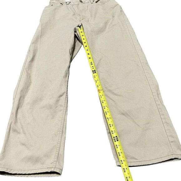 L.L BEAN Women’s Cream Khaki Pants Size 14 - Picture 7 of 8